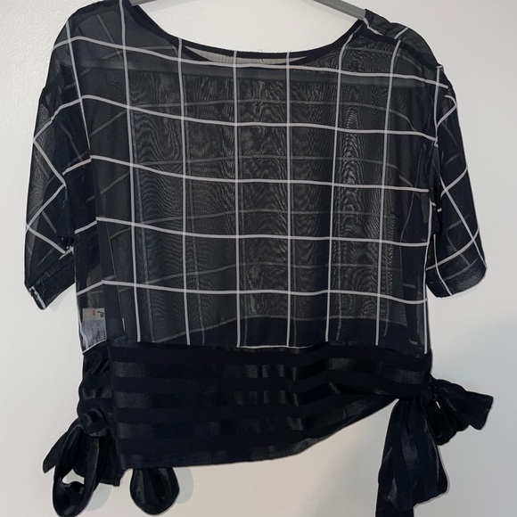 See-through Oversized Shirt - Picture 3 of 4